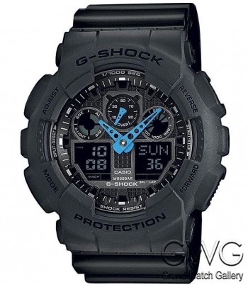 Casio GA-100C-8AER мужские кварцевые часы
