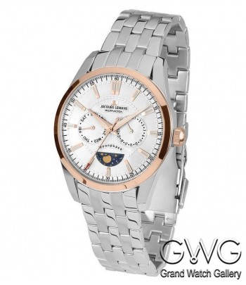Jacques Lemans 1-1901G мужские кварцевые часы